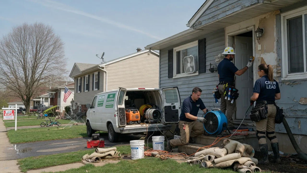 Flood Cleanup in New Germany, MN near me
