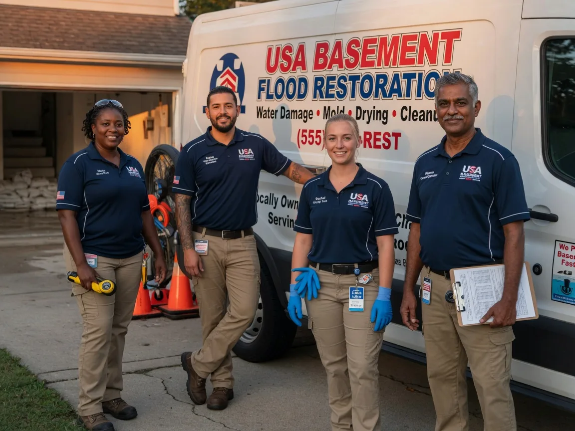 Basement Flood Cleanup company in New Germany, MN